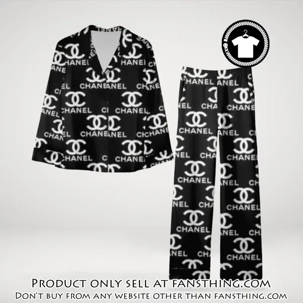 Trending luxury chanel satin pajama set pjs1041 fst0732299